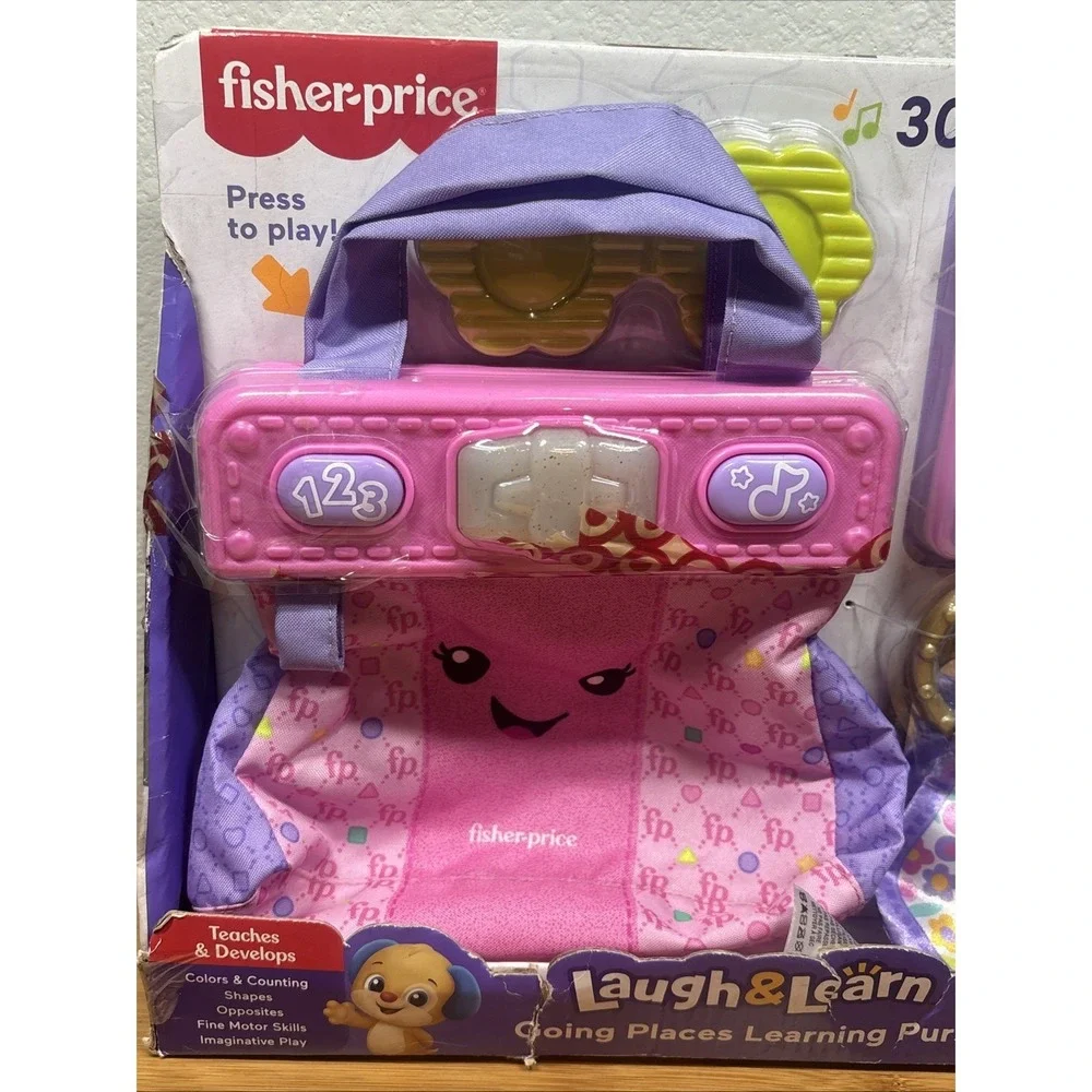 Fisher-Price Laugh & Learn Going Places Learning Purse – Interactive Toy (Read)